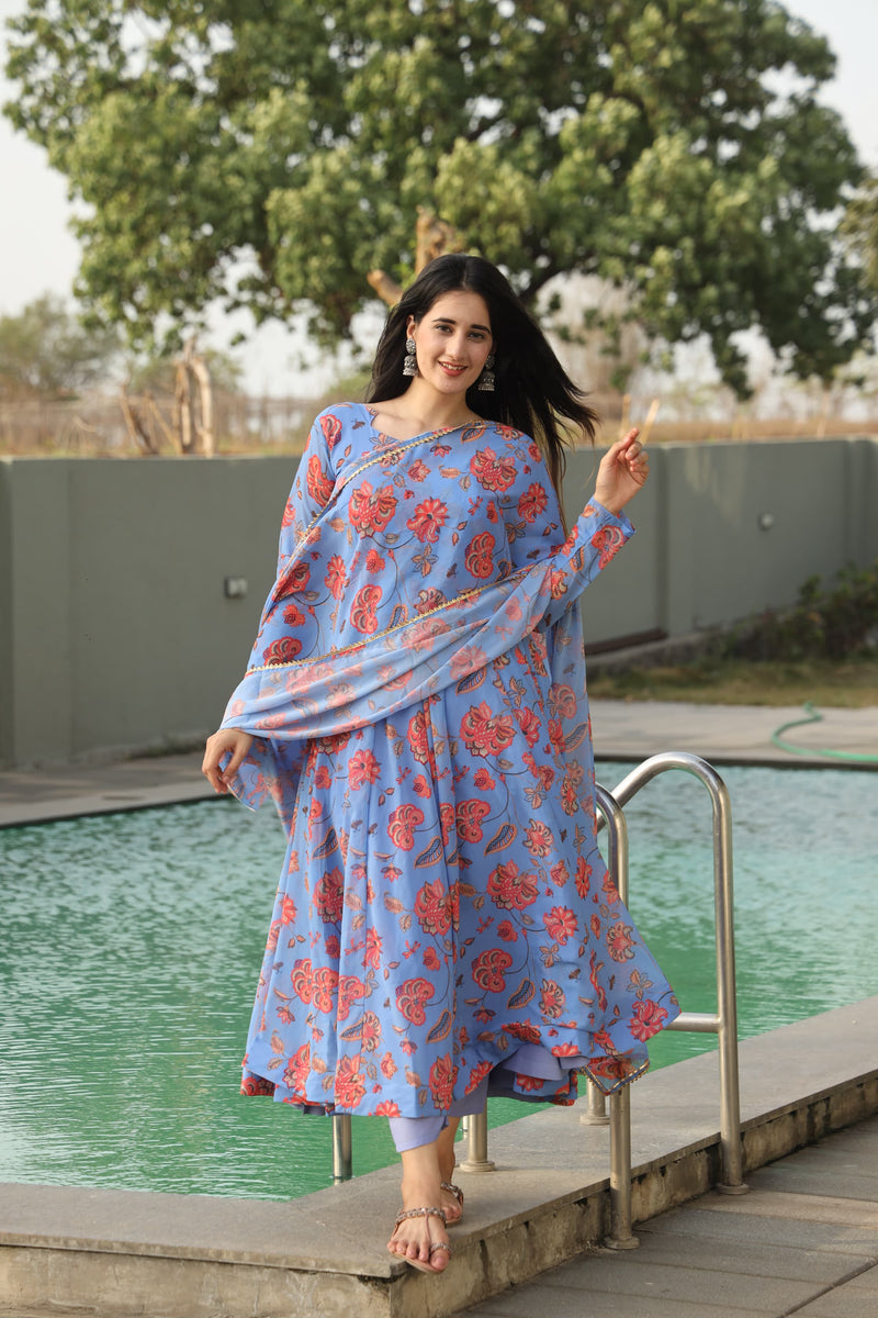 Chandani's Sky Blue Suit