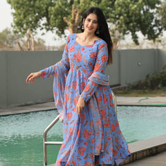 Chandani's Sky Blue Suit