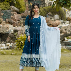 Say Simran Premium Anarkali Suit Set