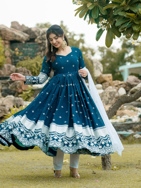Say Simran Premium Anarkali Suit Set