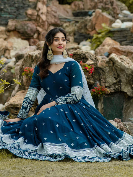 Say Simran Premium Anarkali Suit Set