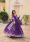 Akruti's Premium Gown With Dupatta