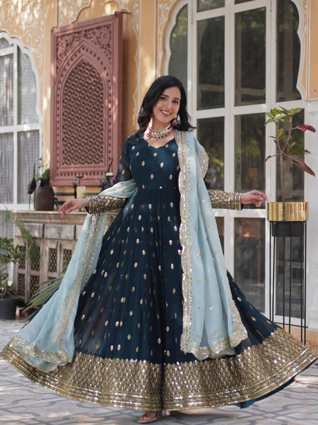 Amruta's New Premium Anarkali Suit Set