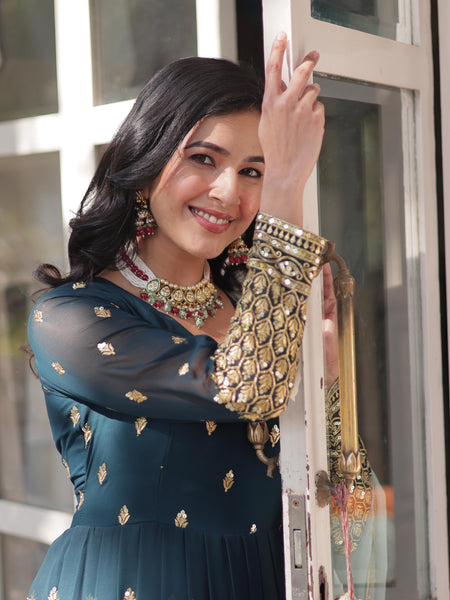 Amruta's New Premium Anarkali Suit Set