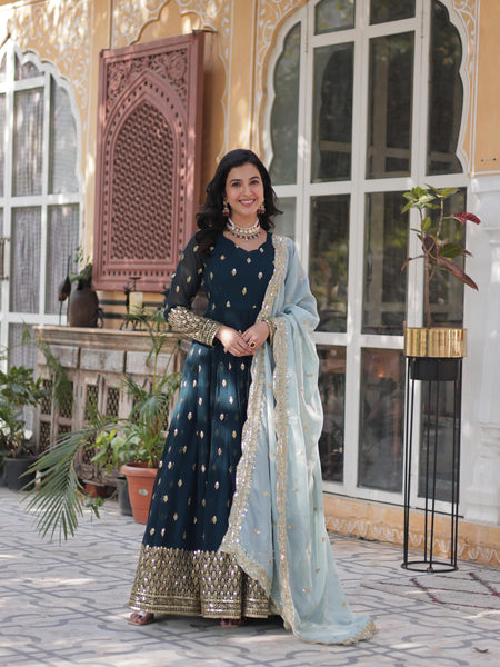 Amruta's New Premium Anarkali Suit Set