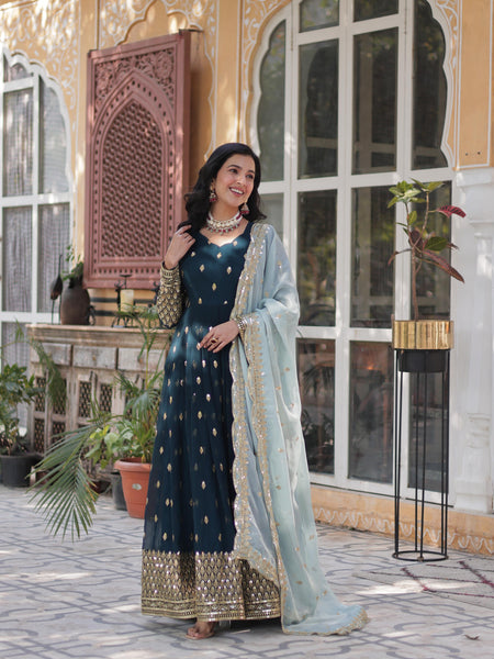 Amruta's New Premium Anarkali Suit Set