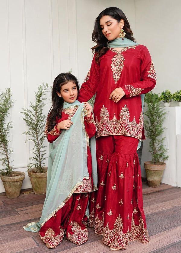 TRENDING  TOP WITH SHARARA AND DUPATTA SET NOC - 6631
