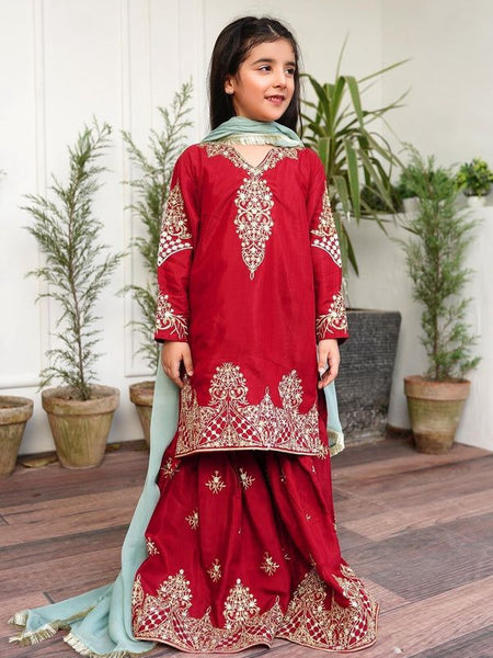 TRENDING  TOP WITH SHARARA AND DUPATTA SET NOC - 6631