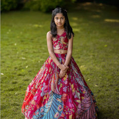 LAHENGA CHOLI SET FULLY STTICHED