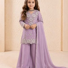 Premium Beautiful Kids Top Palazzo And Dupatta Set