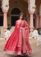 Akruti's Premium Gown With Dupatta