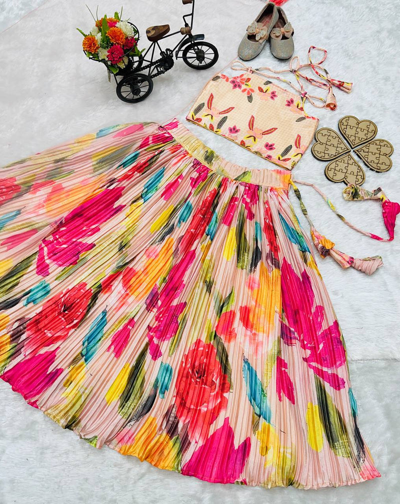 NEW DESIGNER LAHENGAA CHOLI SET FULLY STTICHED OC-194