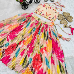 NEW DESIGNER LAHENGAA CHOLI SET FULLY STTICHED OC-194