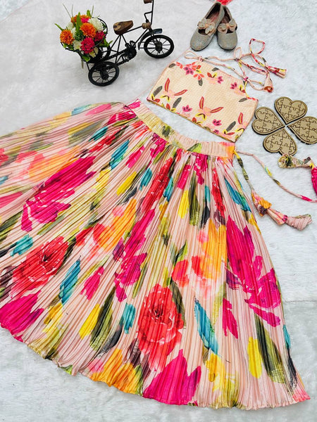 NEW DESIGNER LAHENGAA CHOLI SET FULLY STTICHED OC-194
