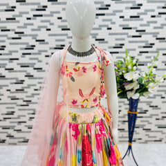 NEW DESIGNER LAHENGAA CHOLI SET FULLY STTICHED OC-194