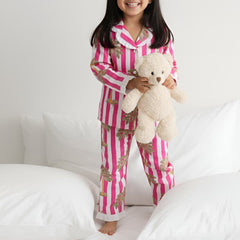 Stripes Girls Night Suit