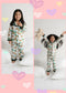 Stripes Girls Night Suit
