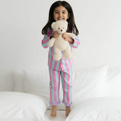 Stripes Girls Night Suit