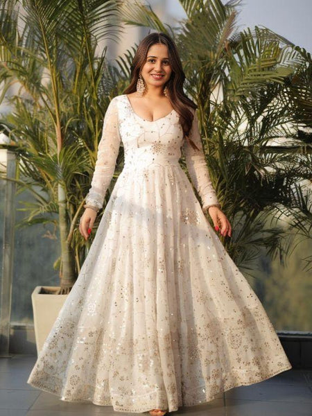 SHIVALI'S TRENDY ANARKALI SUIT SET - 128