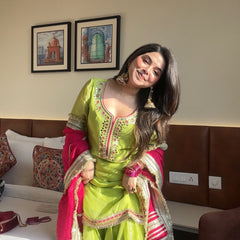 Saumya Neon Sharara Suit Set