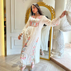 Khushbu Malti Colored Pakistani Suit Set