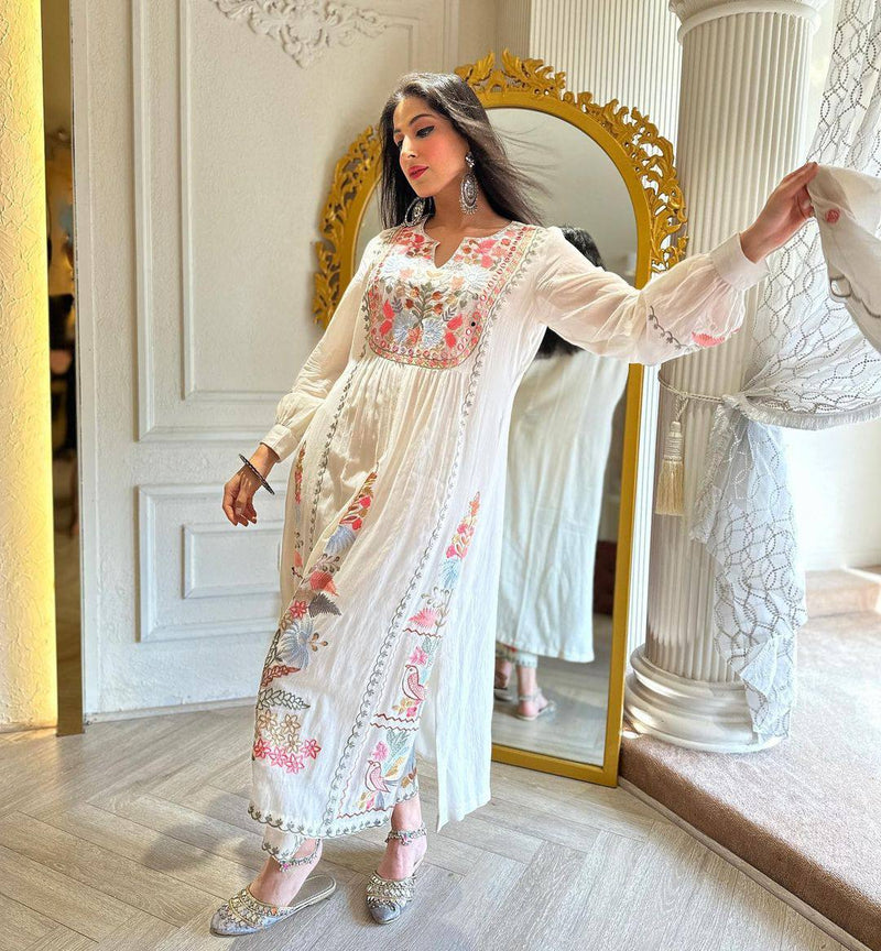 Khushbu Malti Colored Pakistani Suit Set