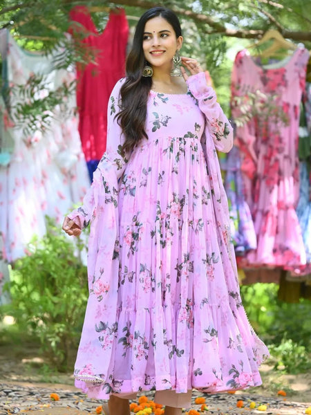 Blooming Aliza Purple Suit