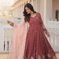 Premium Quality Designer  Anarkali Suit Set