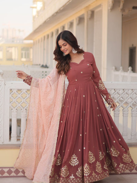 Premium Quality Designer  Anarkali Suit Set
