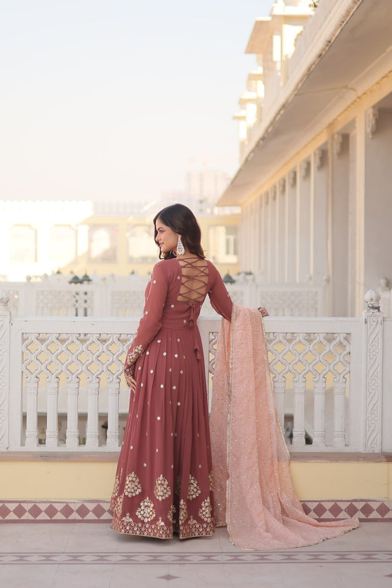 Premium Quality Designer  Anarkali Suit Set