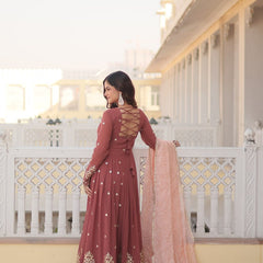 Premium Quality Designer  Anarkali Suit Set