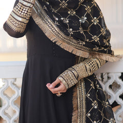 Keshavi'S Black Coloured Gown