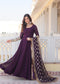 WAINE COLOUR READYMADE ALIA CUT GOWN WITH DUPATTA SET-KKA-1070