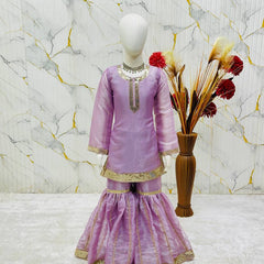 Premium Beautiful Kids Top Sharara And Dupatta Set