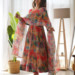 MULTI COLOR PRINT SUIT