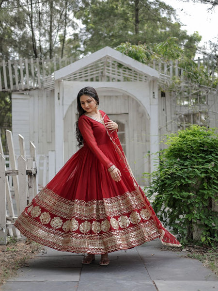 Sandhiya Premium Quality Anarkali Suit Set