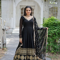 Sandhiya Premium Quality Anarkali Suit Set