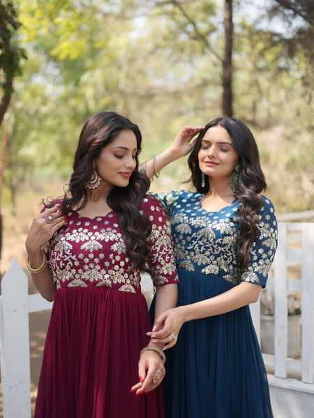 PREMIUM DESIGNER READYMADE GOWN KA-1105