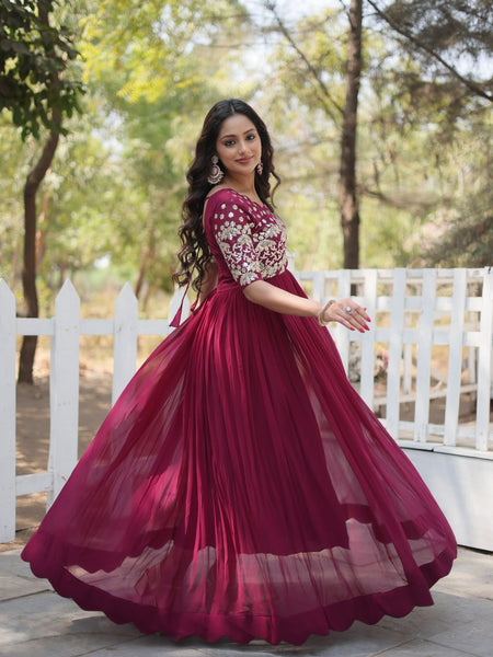 PREMIUM DESIGNER READYMADE GOWN KA-1105