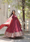 NEW CLASS GOWN-WITH-DUPATTA COLLECTIONS LW-9184