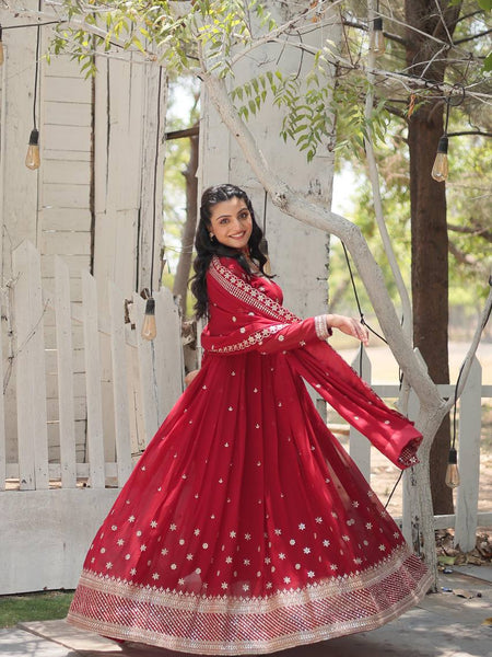 Amee's Faux Blooming Gown