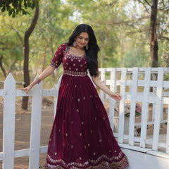 PREMIUM DESIGNER READYMADE GOWN KA-1111