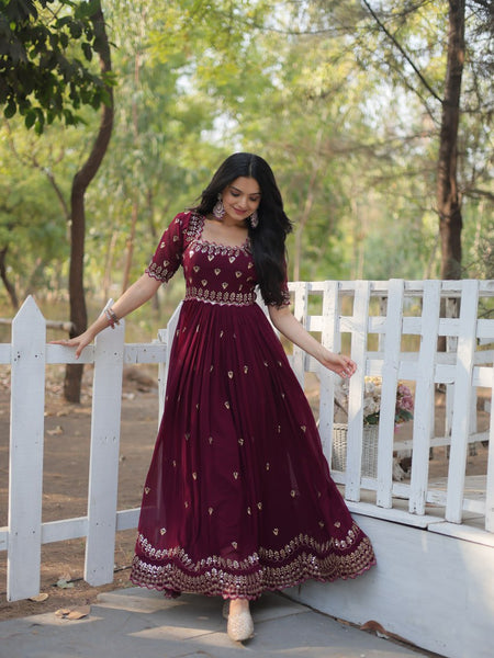 PREMIUM DESIGNER READYMADE GOWN KA-1111