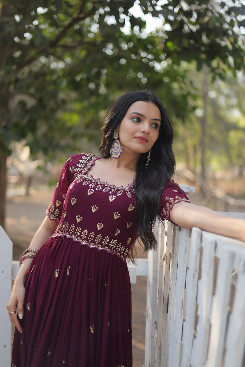 PREMIUM DESIGNER READYMADE GOWN KA-1111