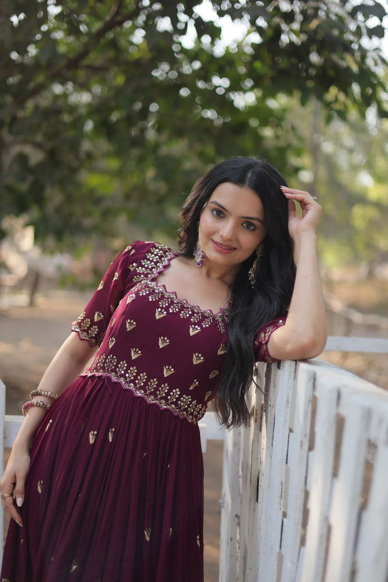 PREMIUM DESIGNER READYMADE GOWN KA-1111