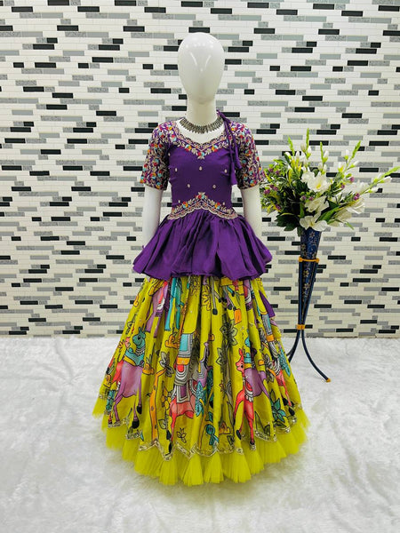 NEW DESIGNER KEDIYA STYLE LAHENGAa SET FULLY STTICHED OC-197