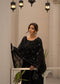PREMIUM READYMADE  BLACK & RED SUIT SET TD-6008
