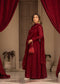 PREMIUM READYMADE  BLACK & RED SUIT SET TD-6008