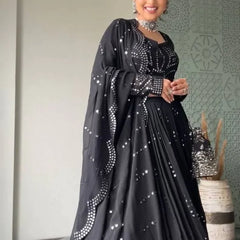 Beutiful Black Coloured Lehenga Choli