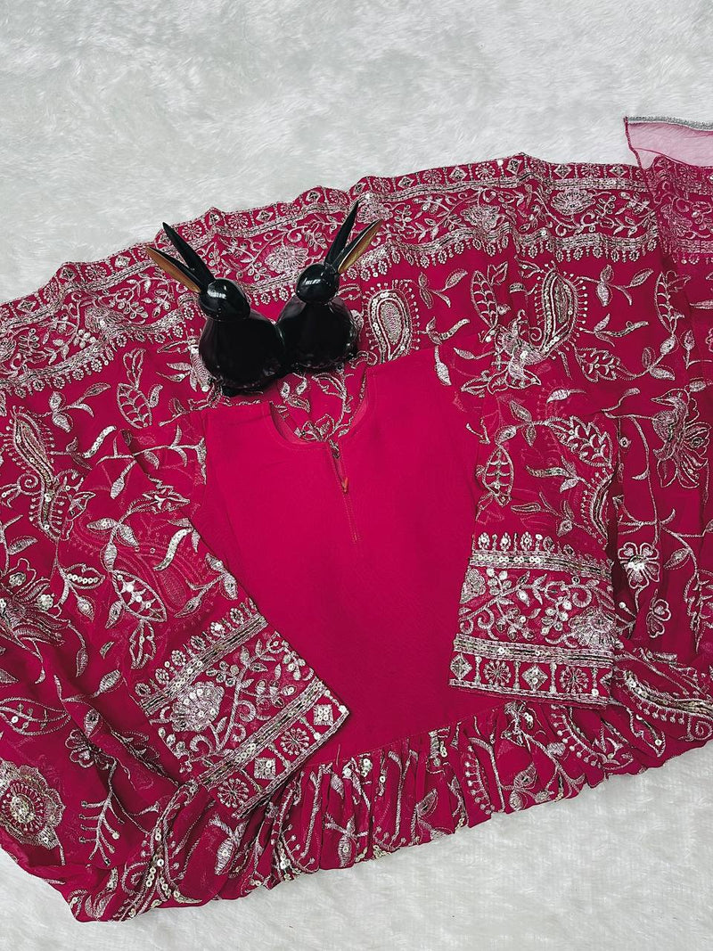 Launching New Collection Beautifull Kids Gownn Set OC-206